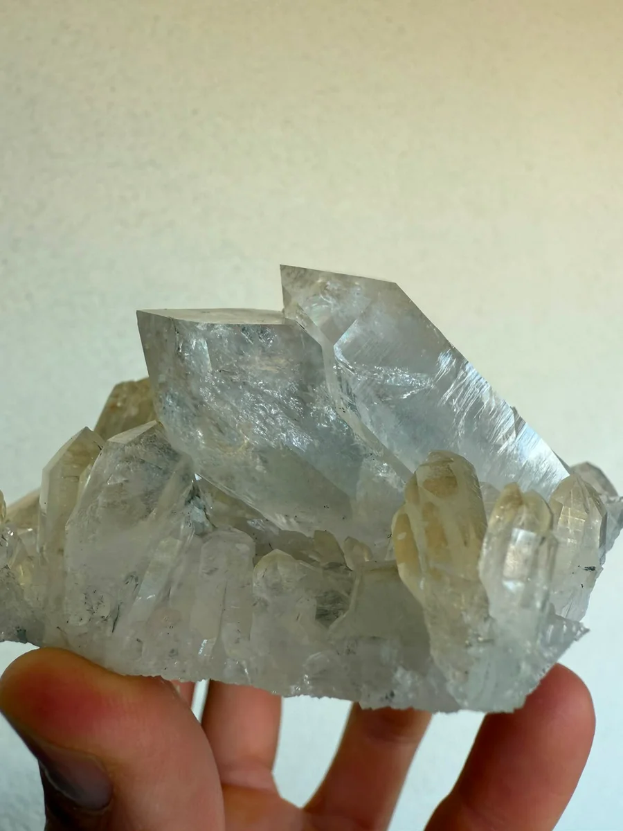 crystal cluster with little shiny calcites - Image 5