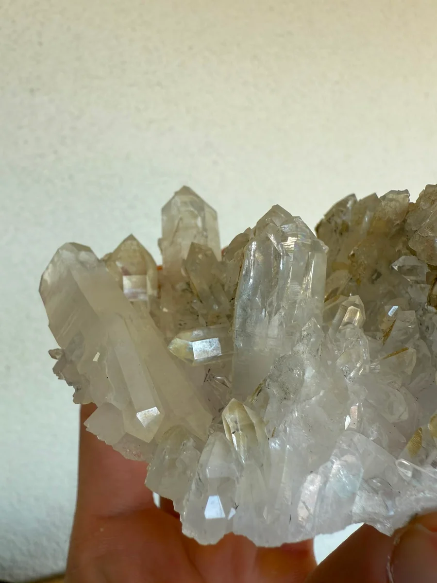 crystal cluster with little shiny calcites - Image 6