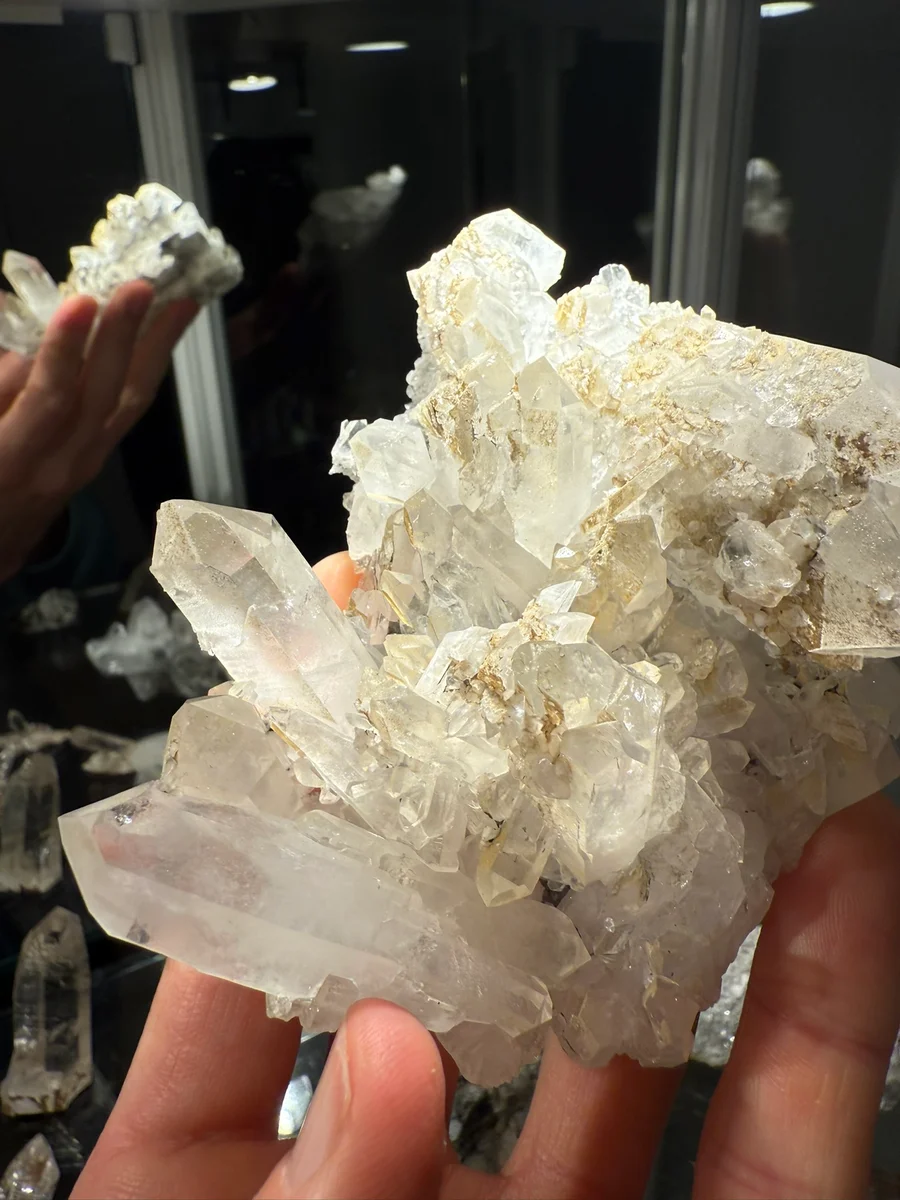 Handstufe Bergkristall - Bild 2