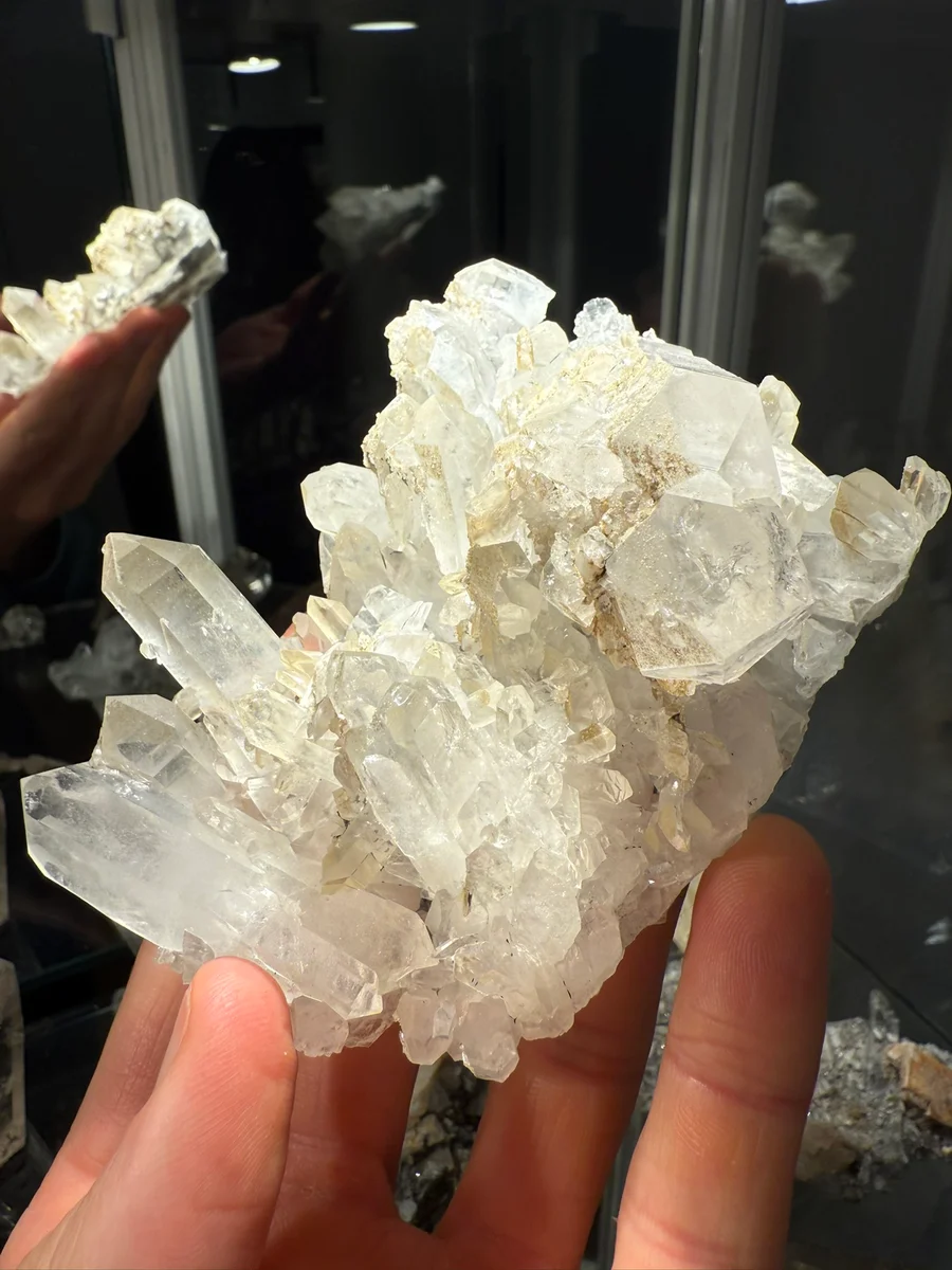 Handstufe Bergkristall - Bild 4