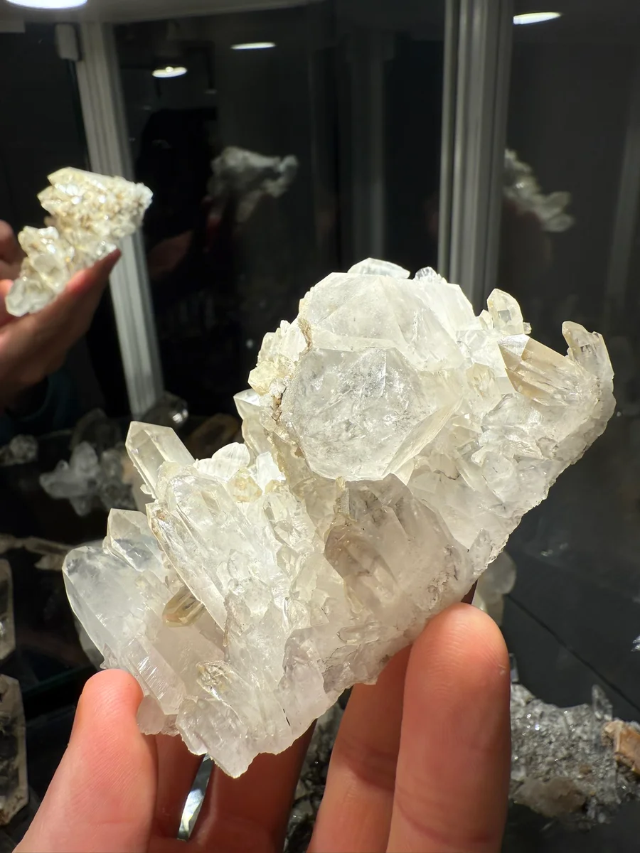 Handstufe Bergkristall - Bild 3