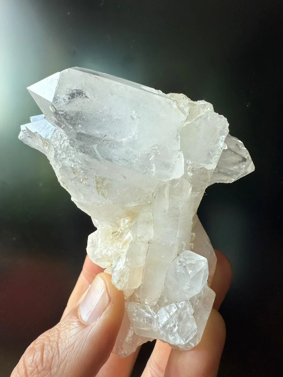 Mountain crystal double ended - Image 8