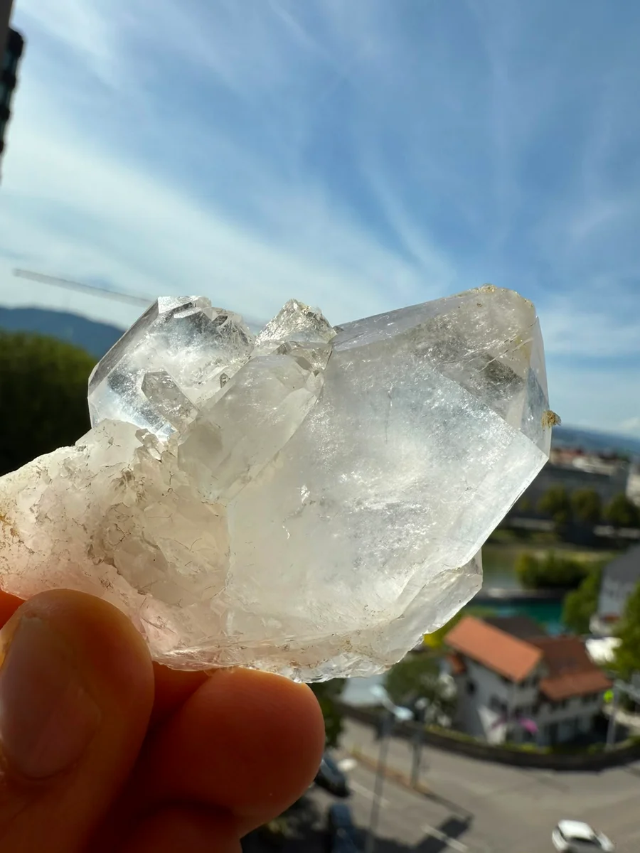 2 special Faden quarz crystals - Image 2