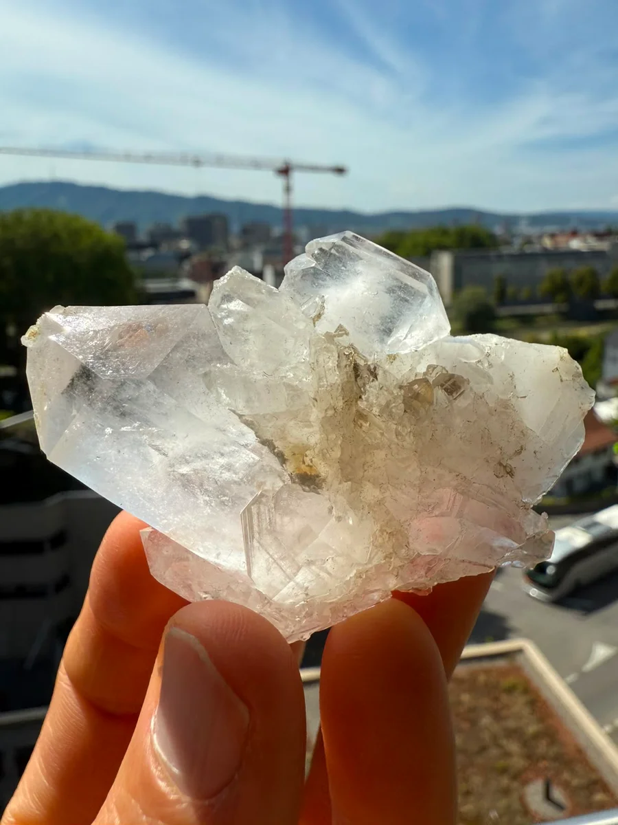 2 special Faden quarz crystals