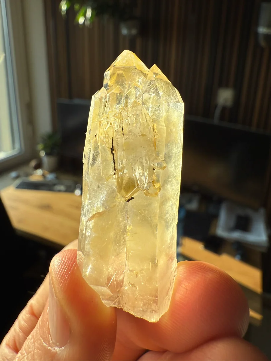 Limonit-Fadenquarze - Bild 4