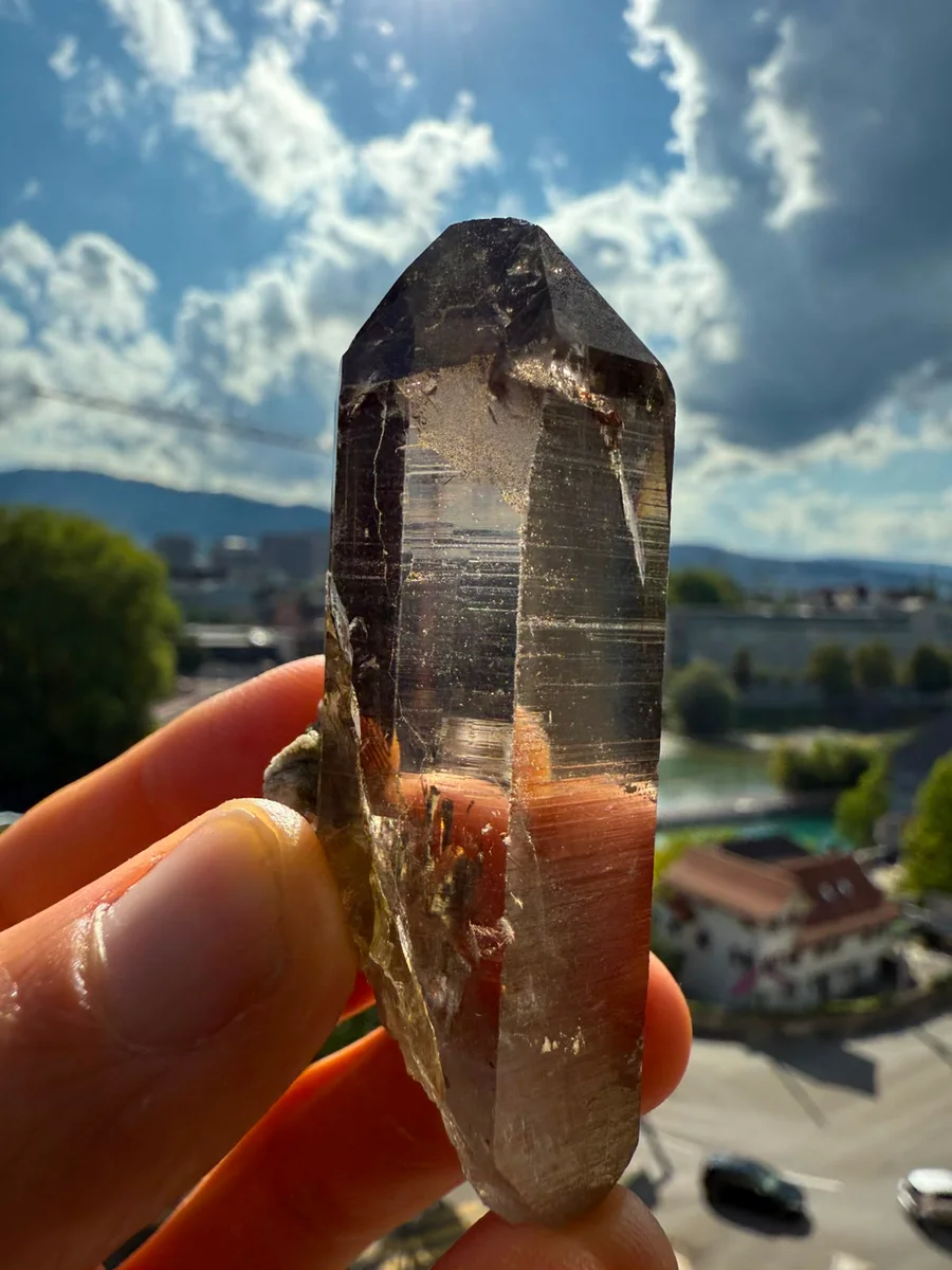 Smoky quartz point - Image 3