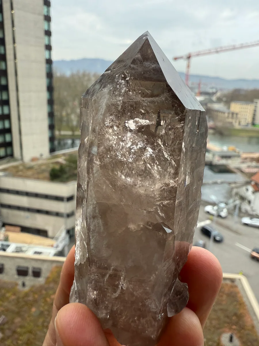 Rauchquarz-Einzelspitz - Bild 4